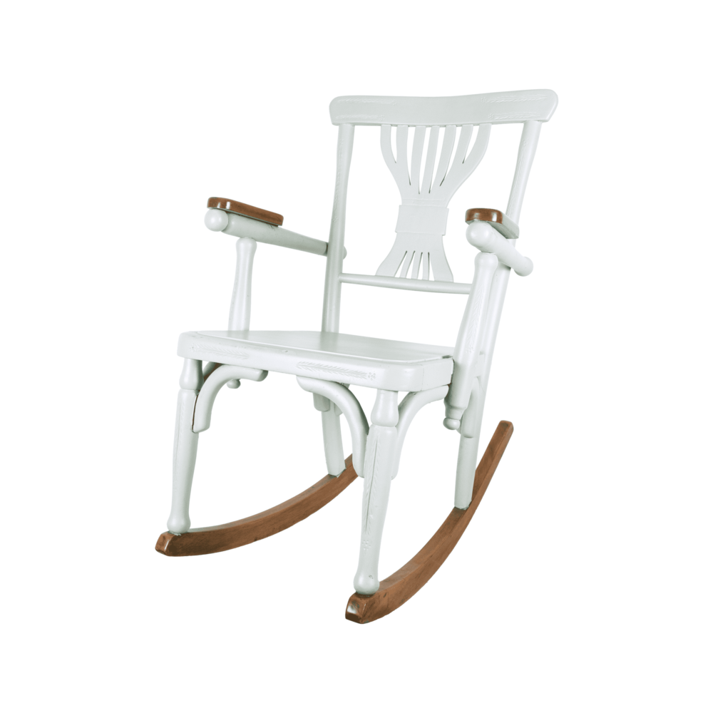 Vintage Double Rocking Chair from Argentina